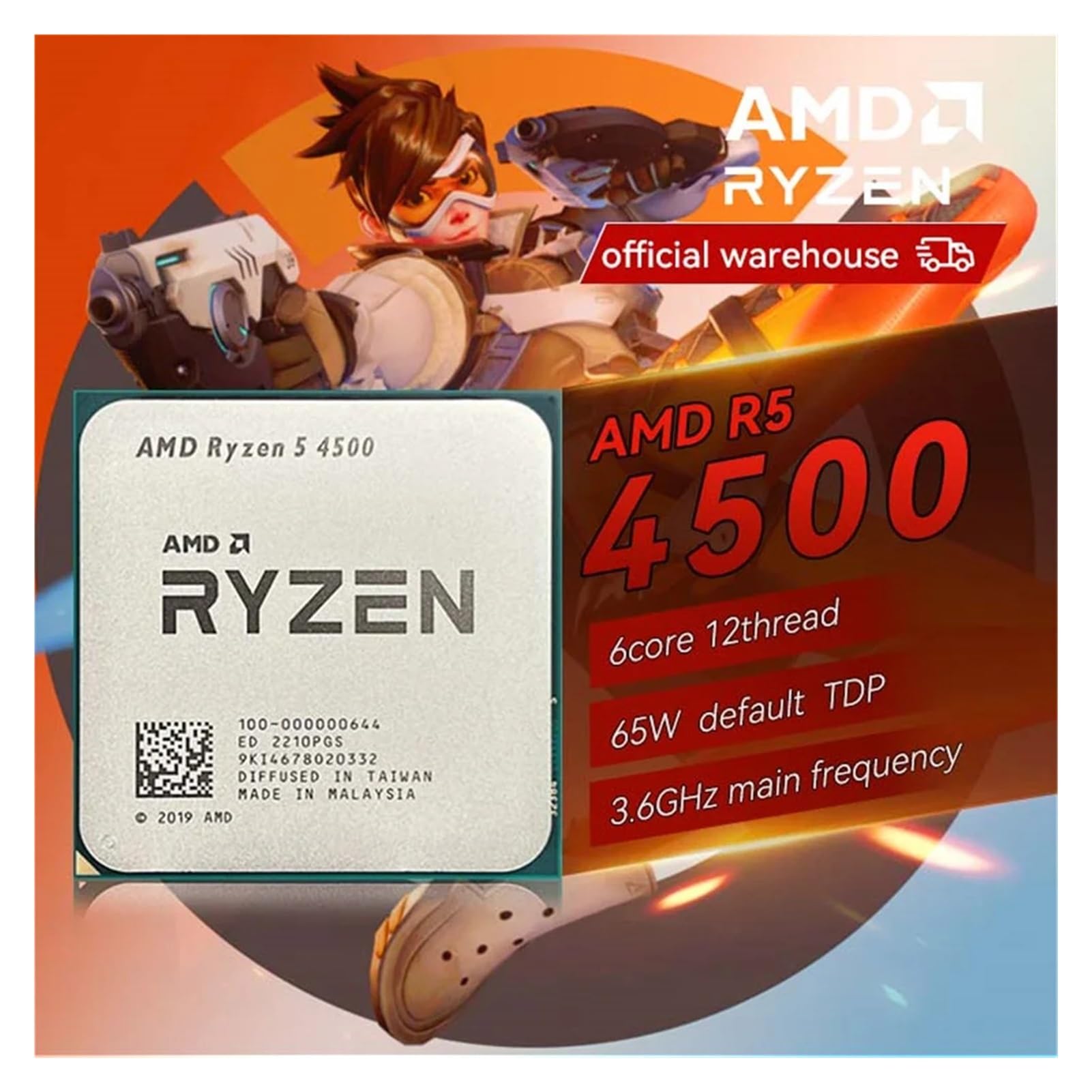 Amazon.in: Buy AMD Ryzen 5 4500 Box R5 4500 Series CPU Processor